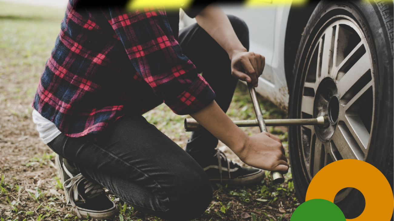 Qué hacer si se te pincha una llanta Manual de supervivencia vial-100