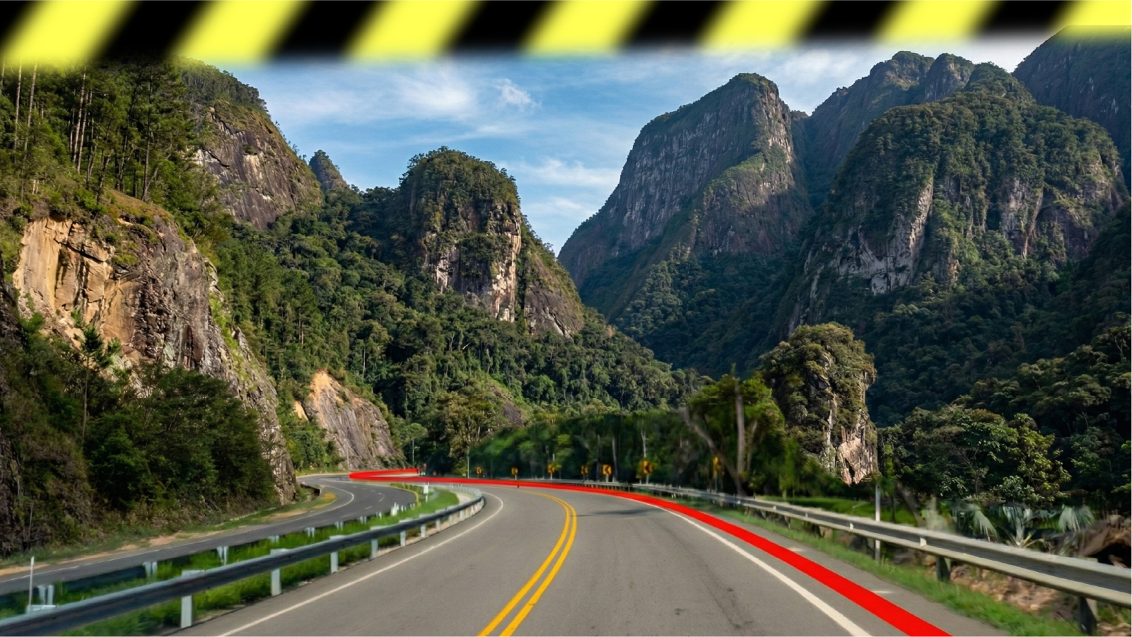 Líneas rojas en las vías de Antioquia: ¿Qué significan?